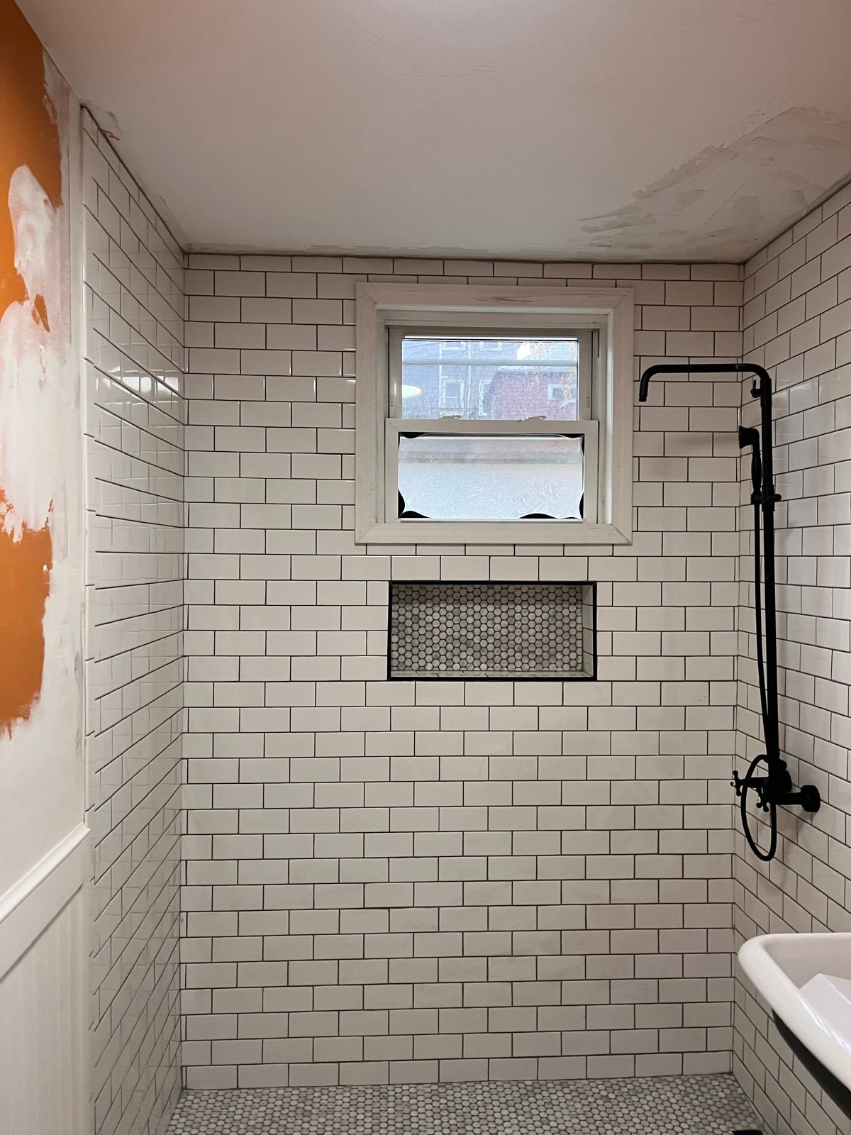 Classic Subway Tile Shower